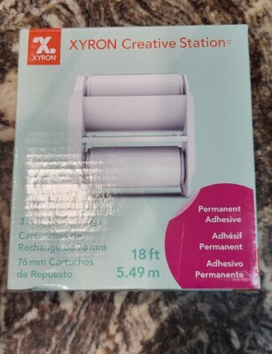 XYRON Creative Station 3  x 18  Refill Cartridge Permanent Adhesive NEW