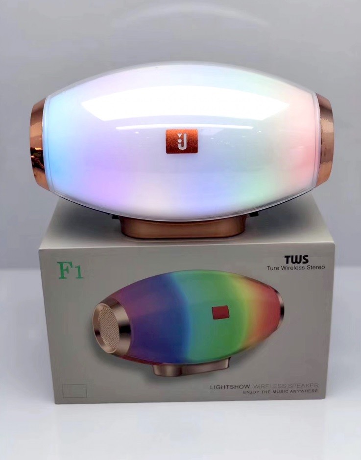 Altoparlante Speaker Cassa Bluetooth Con Led Rgb F1 Portatile linq
