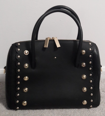 Kate spade black studded purse clearance