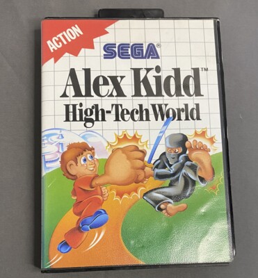 Alex Kidd: High-Tech World (Sega Master, 1989) No Manual