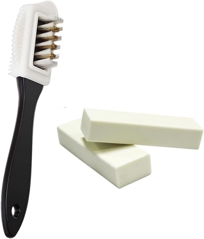 Suede Brush Kit, 4-Sided Suede Cleaning Brush with Eraser, Cleaner for Boots, Sh