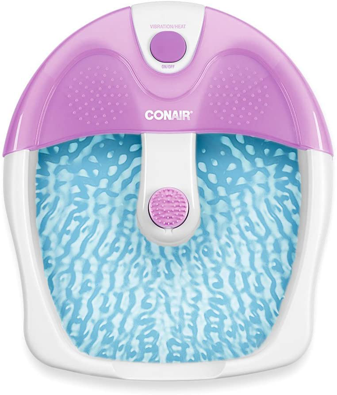 Electric Foot Spa Bath Bubble Vibration Massager Leg Relaxer Soaker Pedicure Tub