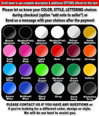 Decals for Dodge Charger 2015-2023 Rear DAYTONA Style Stripes (Choose Color)