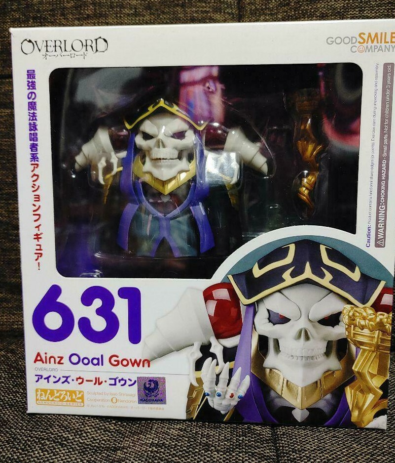 ねんどろいど631 OVERLORD Ainz Ooal Gown Nendoroid Overlord Ainz Ooal Gown Figure #631 Good Smile