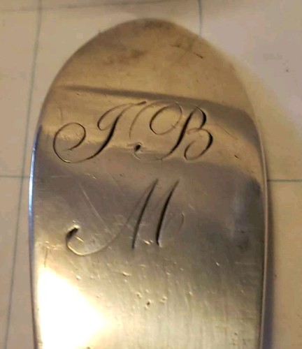 SCOTTISH STERLING SILVER LADLE SOUP LADLE Edinburgh Scotland ca1713 1789? 15