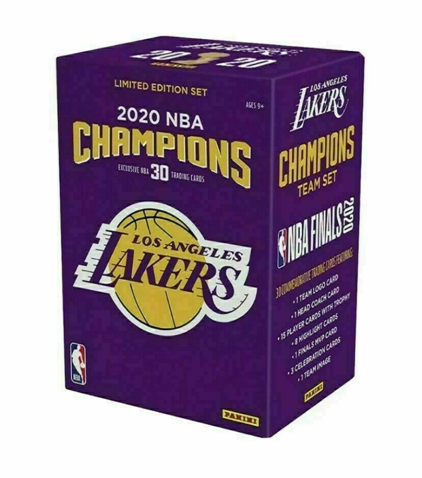  2020 Panini Los Angeles Lakers Championnat box limited 30 