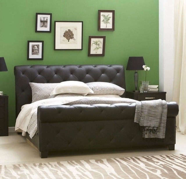 KING SIZE BED (Black) & MATTRESS (King Koil Chrio Deluxe