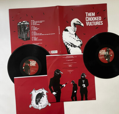 TCV Them Crooked Vultures ST 2009 OG 180g vinyl 2LP  RARE READ DESCRIPTION 