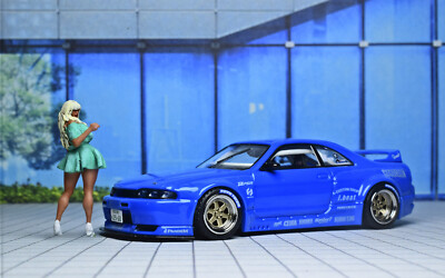 Inno64 Nissan Skyline GT-R R33 Pandem Rocket Bunny Blue 1/64 Inno64 Nissan Skyline GT-R R33 Pandem Rocket Bunny Blue 1/64