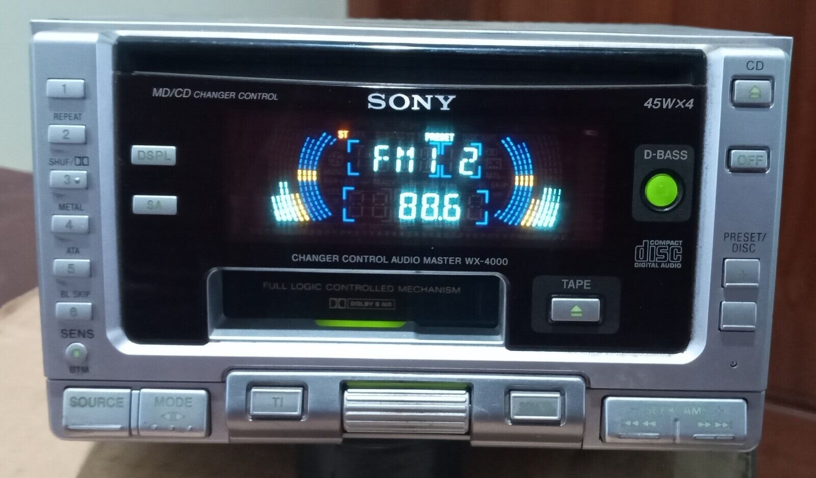 Sony WX-4000 2DIN CD Cassette Deck Player JDM Rare | eBay Sony WX-4000 2DIN CD Cassette Deck Player JDM Rare | eBay