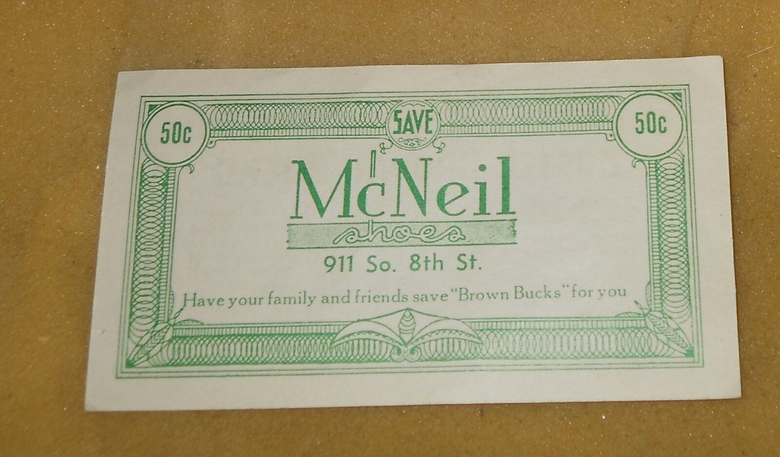 1950's Buster Brown Shoe 