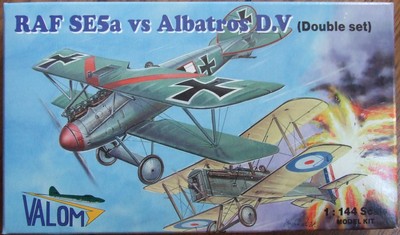 Dt WW1 Jäger Roter Blitz Jasta 5-1:144 Albatros D-V Decal Set