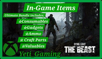 Dying Light the Beast In Game Items Xbox
