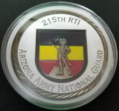 Arizona National Guard 215th RTI OCS Class 55-15 Challenge Coin