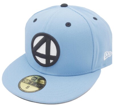 New Era Fantastic Four Skyblue 59Fifty Fitted Cap Limited