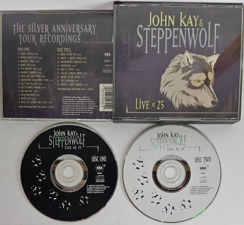 【中古】 Live at 25 Greatest Hits ジョン・ケイ ステッペンウルフ John Kay & Steppenwolf - Live At 25 (Silver Anniversary