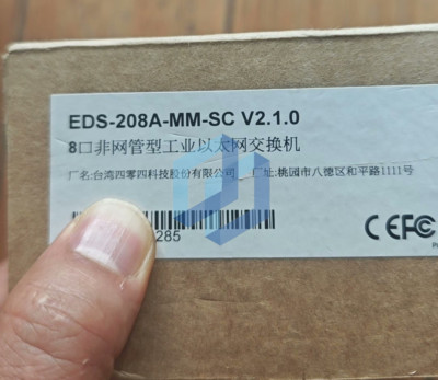 Moxa EDS-208A-MM-SC Industrial Ethernet Switch Brand New One#YC /