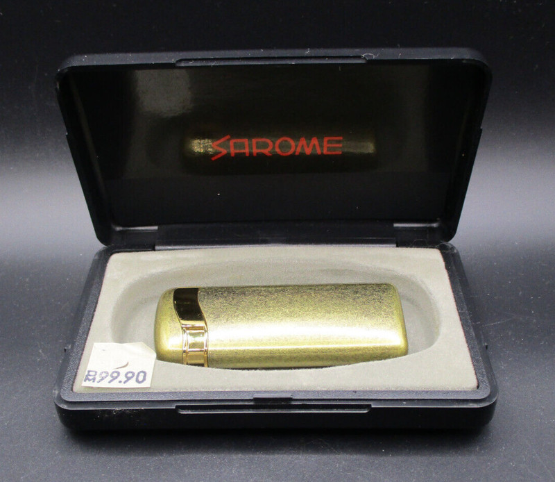 Vintage Feuerzeug Sarome Japan Unbenutzt Mit Orig. Verpackung GlÃ¼Hdraht