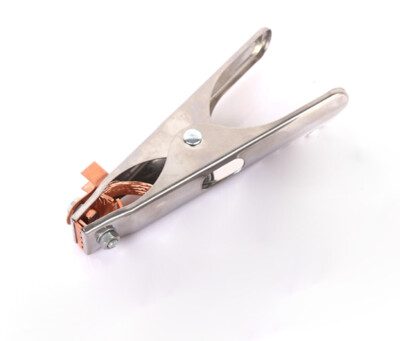 1pcs New Manual 300AMP Arc Earth Ground Clamp Clip Anti-static with Copper Belt