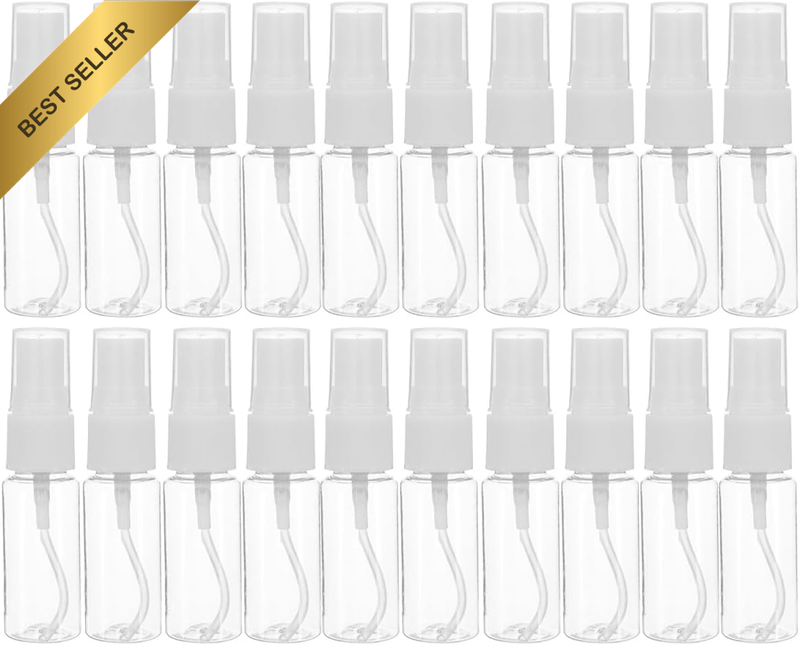 20 Pack Refillable Spray Bottles Portable Mini Small Empty Makeup Spray Bottle f