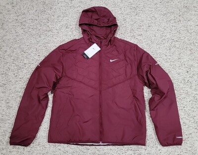 Nike Therma-FIT Repel Running Jacket Maroon DD5644-638 Men s Size Large