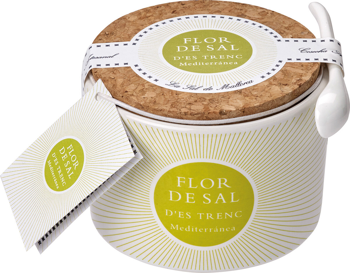 Flor de Sal Mediterranea 100g / Salz aus Mallorca Keramikdose eBay