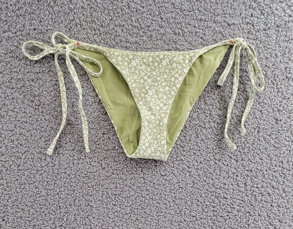 Eberjey Sadie Bikini Bottoms Women's XS Garden Floral Side Tie Strap Closure - Picture 2 of 15