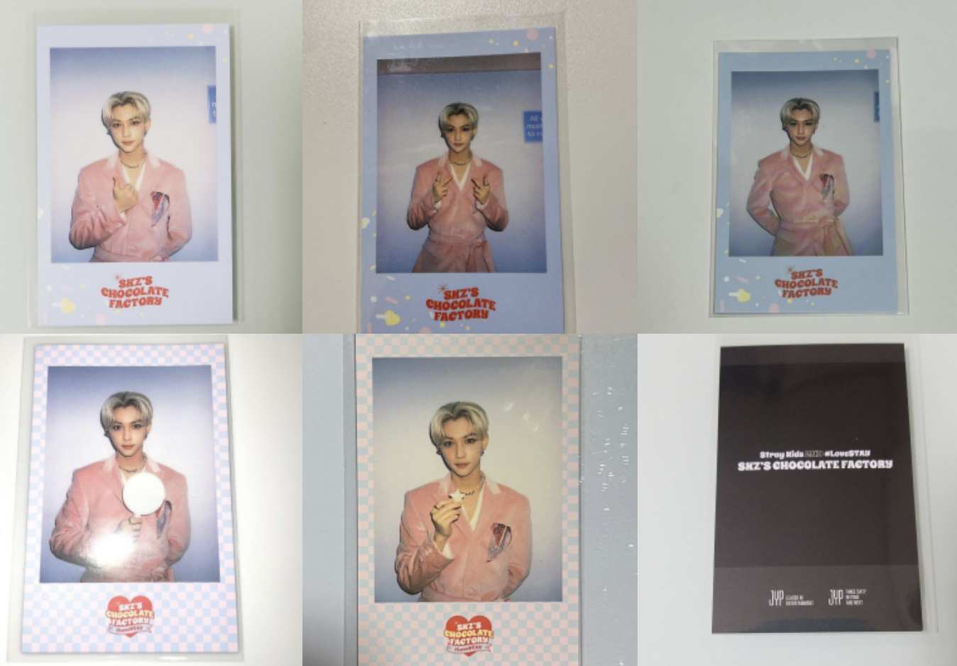スキズ　フィリックス　ポラロイド Stray Kids FELIX 2nd #LoveStay SKZ's Chocolate Factory