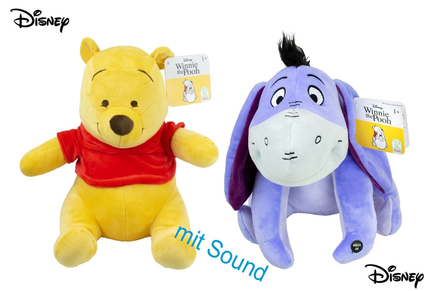 Winnie Pooh / IA Eeyore Figur Kuscheltier Plüschtier