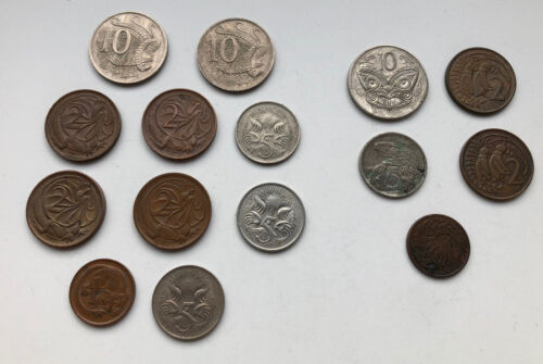 Lot alte Münzen Australien 🇦🇺 + Neuseeland 🇳🇿 Ozeanien