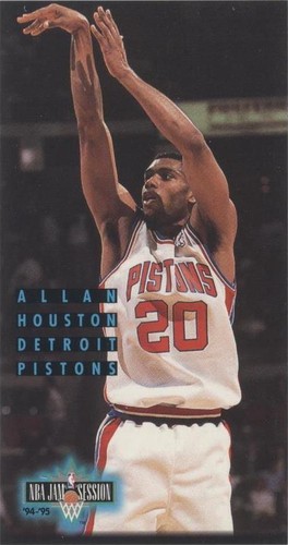 1994-95 Fleer NBA Jam Session - Allan Houston #56
