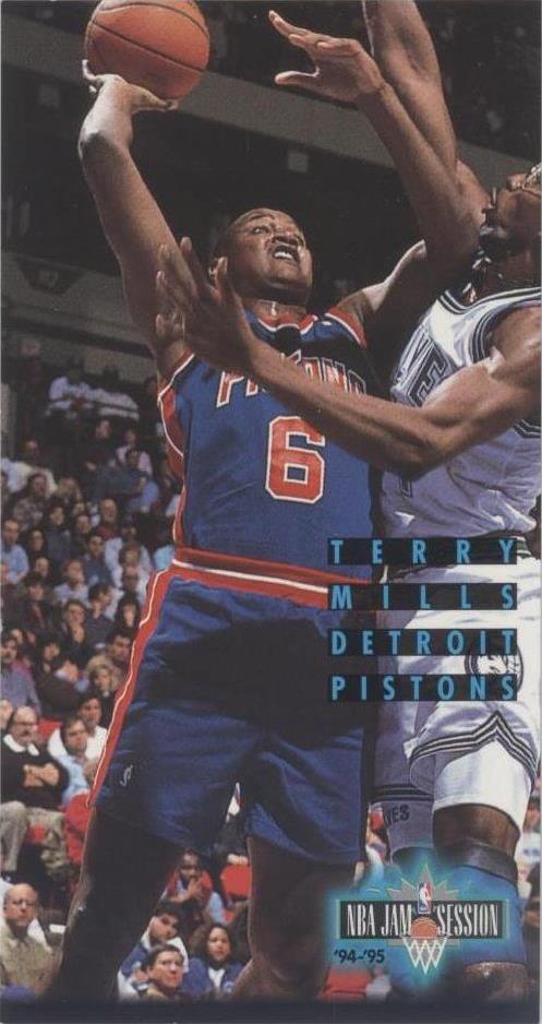 1994-95 Fleer NBA Jam Session - Terry Mills #59