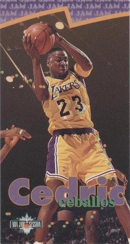 1995-96 Fleer NBA Jam Session - Cedric Ceballos #51