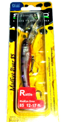 Spro Madeye Diver 85 Crankbaits (Ghost Purple Perch)