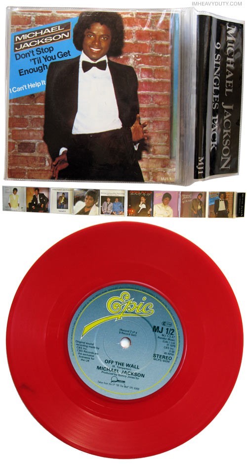 RAREST Michael Jackson Full Limited Edition 9 Singles Pack