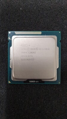 Intel Xeon E3-1230 V2 3.30GHz SR0P4 CPU Processor LGA1155 Socket Quad Core Used