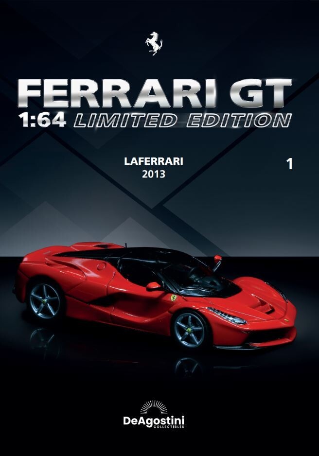 DeAGOSTINI Ferrari GT 1/64 Limited Edition No.1 LA FERRARI