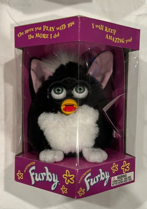 Furby By Tiger Electronics 1998 Model 70-800 Blue Eyes -