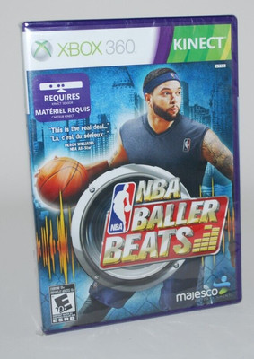 NBA Baller Beats Kinect (Microsoft Xbox 360, 2012) CIB - NEW & SEALED