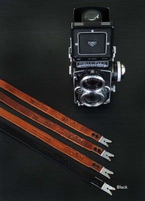 LUIGI DELUXE STRAP for ROLLEIFLEX ROLLEI TLR 2.8F,3.5F,TELE++,GENUINE CLAMPS,UPS