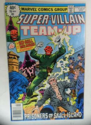 SUPER VILLAIN TEAM UP  #16 MAY 1979 RED SKULL HATE MONGER NM 9.2