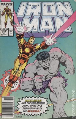 Iron Man Mark Jewelers #247MJ VG+ 4.5 1989 Stock Image Low Grade