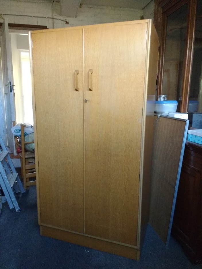 G Plan Wardrobe And Dressing Table Ideal For Upcycling In