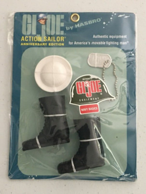 2003 Hasbro GI Joe Action Sailor Anniversary Edition Navy Basics NEW IN PACKAGE