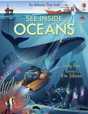 See Inside Oceans [Board book] Emily Bone and Kim Johnson An Usborne Flap Book