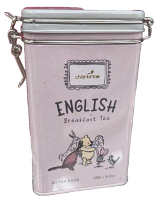 Charbrew Winnie The Poo English Breakfast Tea NEW 60 Bags