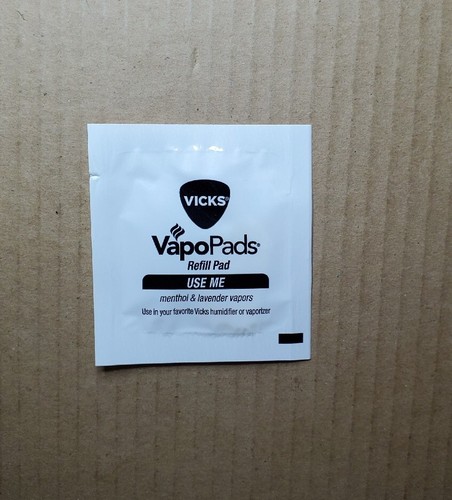 2 Boxes - Vicks VapoPads Calming Vapors w/ Lavender Essential Oil 24 Pads Total