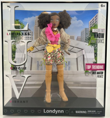 NEW L.U.V FASHION DOLL LIMITLESS UNIQUE VIBRANT LONDYNN MIX MATCH PRINTS 12''