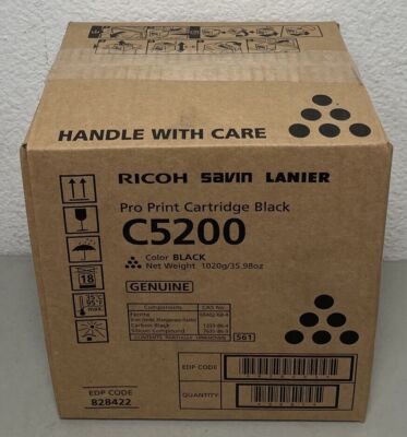 Genuine Ricoh 828422 Black Toner Cartridge - NEW SEALED