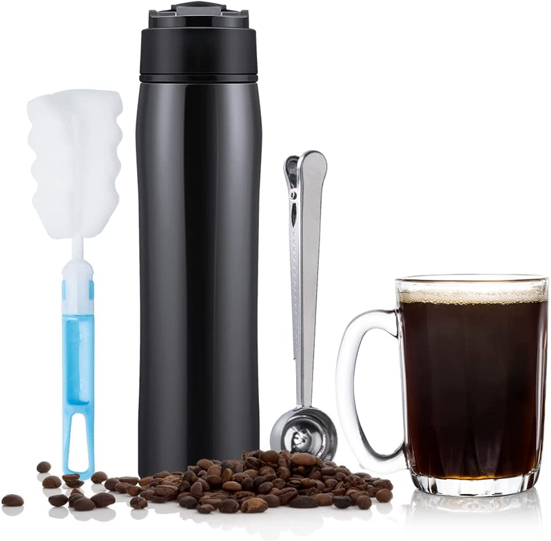 Pot Stainless Steel Vacuum Insulated Car Travel Coffee Mak